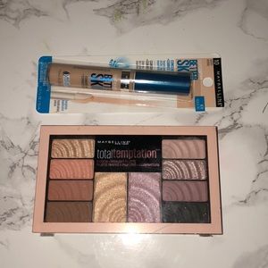 💕 Maybelline Eyeshadow, Highlighter, & Concealer